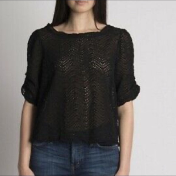 JOIE Fanny B Eyelet Scalloped Edge Top - Picture 3 of 10
